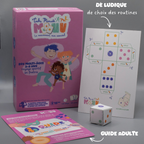Box Tribu Minute’Mouv multi-âges fratrie collectivité 2-8 ans : jeu sans écran avec cartes de routines sportives enfant, dé ludique et guide parent pour activité physique en famille