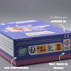 Box enfant sport sans écran conforme normes CE fabriquée en France écoresponsable Tribu Minute’Mouv 2-8 ans découverte