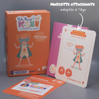 Box Tribu Minute’Mouv 4-5 ans avec mascottes ludiques adaptées à l’âge pour routines sportives enfant sans écran en famille et en collectivité