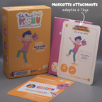 Box Tribu Minute’Mouv 6-8 ans avec mascottes ludiques adaptées à l’âge pour routines sportives enfant sans écran en famille et en collectivité