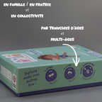 Jeu enfant sans écran en famille ou collectivité avec routines adaptées par âge et multi-âges Tribu Minute’Mouv sport enfant